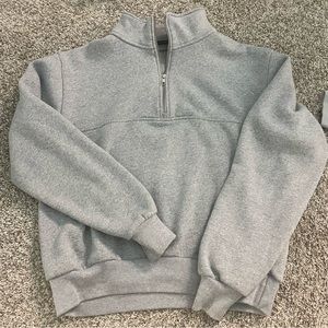 Brandy Melville Quarter Zip Hoodie